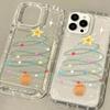 Colored Star Christmas Tree Applicable iPhone17promax Airbag Mobile Phone Case 16Pro Couple 13/14 Factory