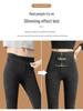 High Waist Peach Butt Yoga Leggings: Slimming Denim for Plus Size Women