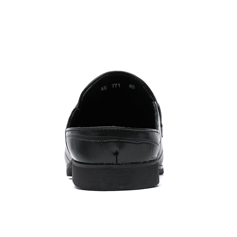 Mocasini Pantofi Casual Bărbați Pantofi Plați Tip Muller Brogue Modă Club Confort Papuci Vară Pantofi Domni Jumătate Drag Retro Social