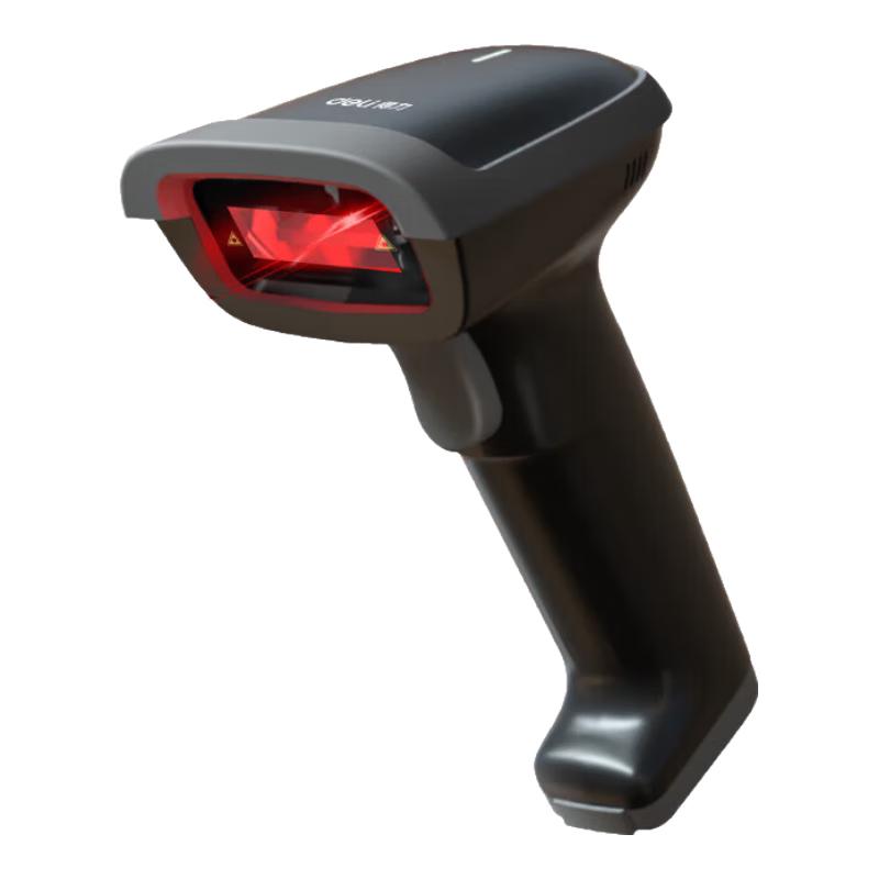 Deli 14881B Wireless 1D Barcode Scanner