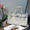 Bolsa Tote Casual Modificada de Couro Bovino de Primeira Camada (S12-52764)