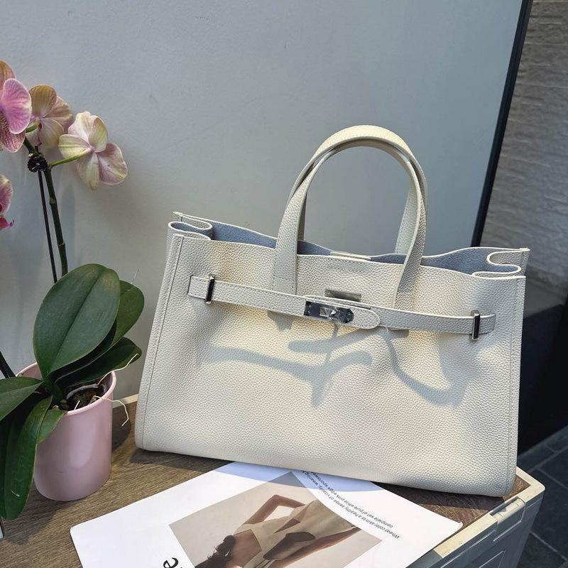 Bolsa Tote Casual Modificada de Couro Bovino de Primeira Camada (S12-52764)