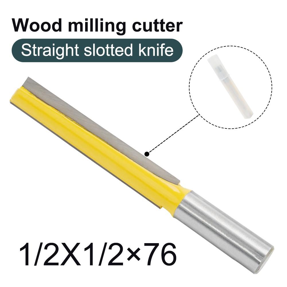 Fresa per Router per Legno di Alta Qualità con Gambo da 1/2 Pollice e Asta Lunga da 12 mm