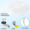 5/7M Air Conditioner Drain Hose Kit 16.5FT/23FT Portable Leak-Proof Air Conditioner Drain Pipe AC Hose Connector Clear Tubing