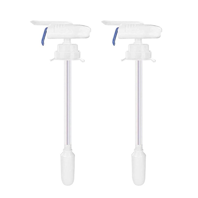 

Pack of 2 Automatic Drink Dispensers Spill Proof Milk Beverage Pourer Electric Tap For Home And Outdoor Use білий/синій