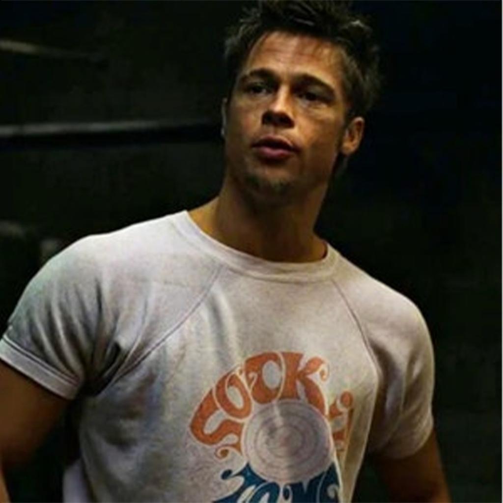 Maglietta Sock It To Me Brad Pitt Tyler Durden Fight Club Cult Unisex Tee