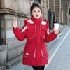 Winter Women  Parka Coat Thickened Warm Workwear Cotton Jacket Fashion Outwear