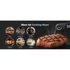 INKBIRD IHT-21K Sofort-Fleischthermometer, 0,5 Sek., IP65 Wasserdicht, K-Sensor, Magnetisch, VA-LCD, für Grillen, Backen, Brauen