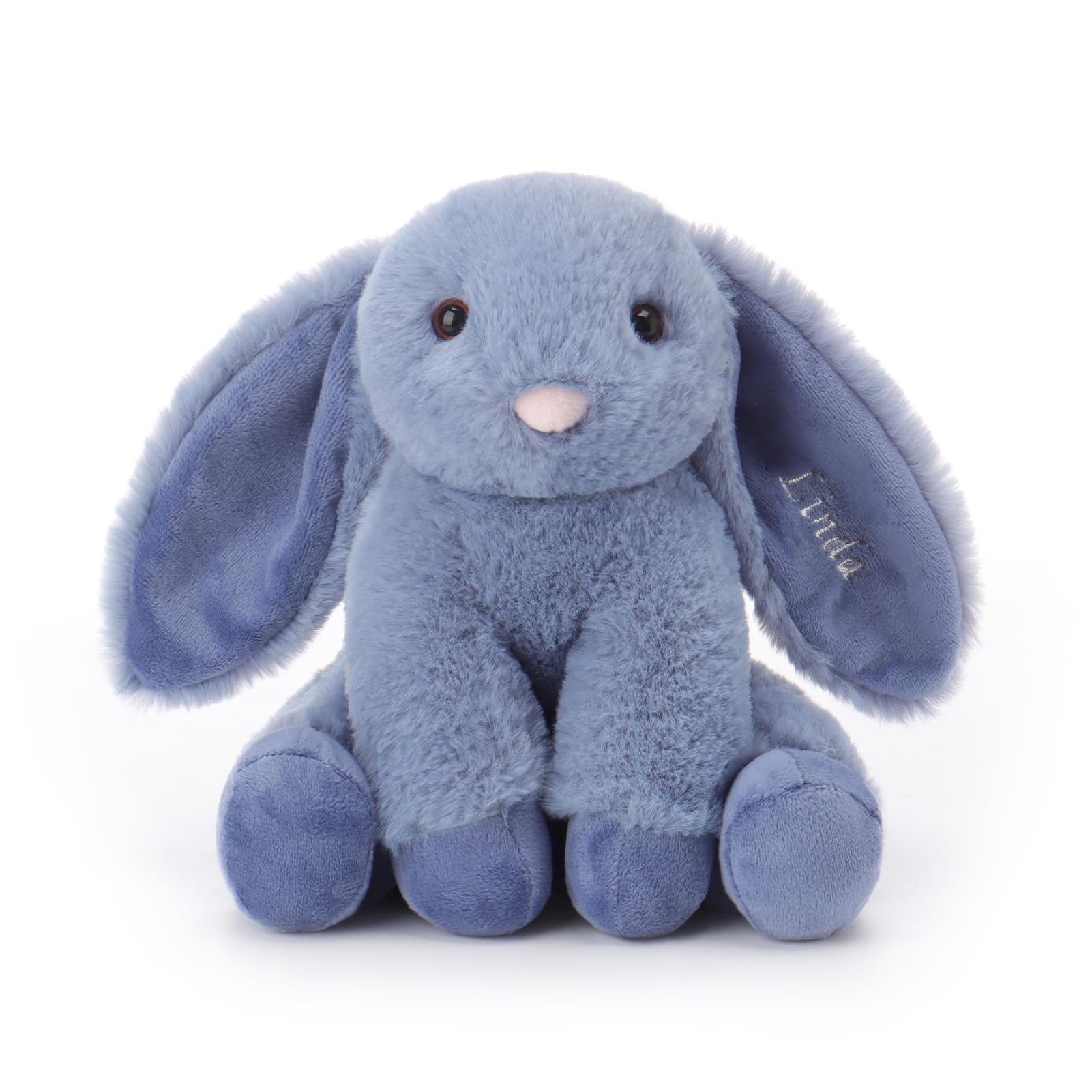

Apricot Lamb Navy Blue Bunny Plush Toy for Soft and Fluffy Navy Blue Bunny for Girls and 20cm Children, Cute, Boys,