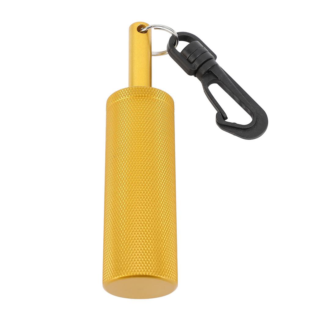 Underwater Shaker Aluminum Anti Slip Texture Steel Balls Included with 360 degrees    Hook Signal   Diving Stick for   Diving