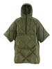 THERMAREST Outdoor Camping Blanket Honcho Poncho Down Dark Olive Japanese 30334 [Official Product]