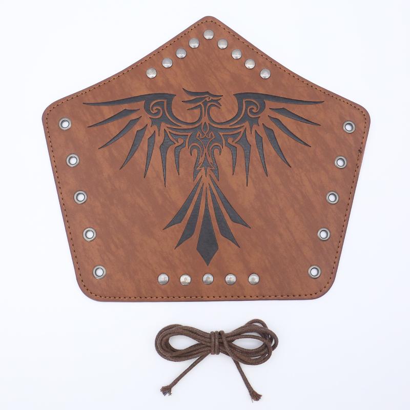 Bărbați Medieval Cosplay Armură din Piele PU Mănuși Manșete cu Șireturi Viking Pirat Cavaler Mănușă Brățară Brățară Accesorii Steam Punk