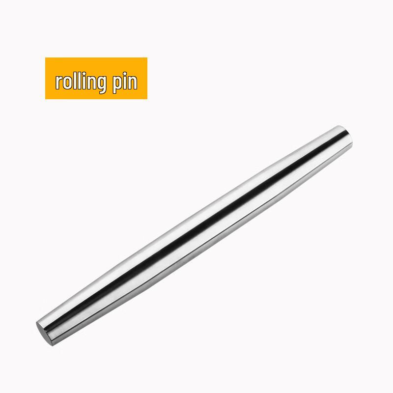 Zhìshì 304 Stainless Steel Rolling Pin Set