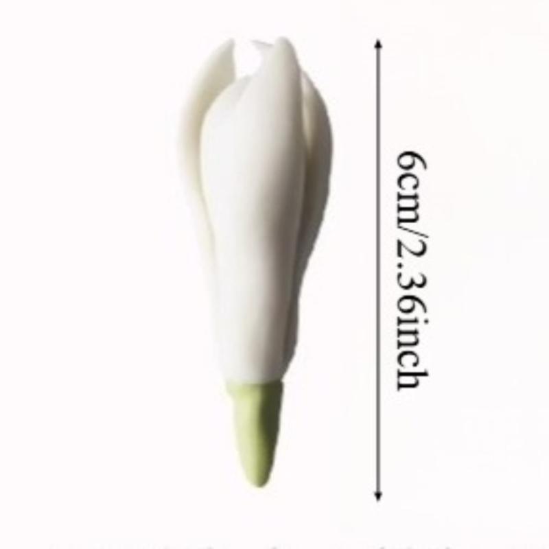 Simple and beautiful hand-kneaded magnolia flower ceramic tea pet literary tea ceremony accessories teaand beautiful tea pet