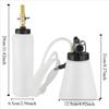 Vacuum Tool Car Brake Bleeder Pneumatic System Hydraulic Brake Hydraulic Pumping Kit Clutch Fluid Capacity Brake Fluid Extractor