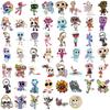 54-Set Dandy's World DIY Decoration Stickers for Journals, Phone Cases, Notebooks