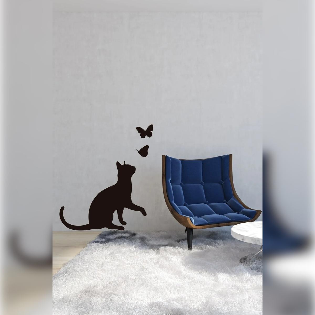

Decorative Wall Decor Cat Sticker – Cat-Themed Wall Decal