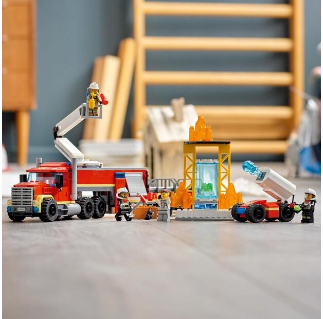 LEGO City 60282 Командный отряд пожарных