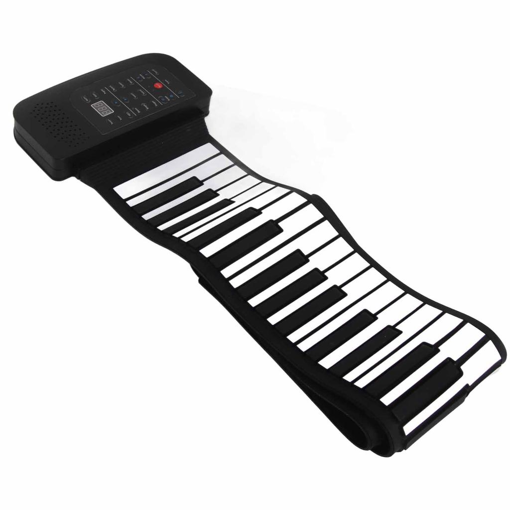 Rollup Piano Silicone 88 Keys Roll Up Piano Keyboards Hand Roll Piano Educational Gifts
