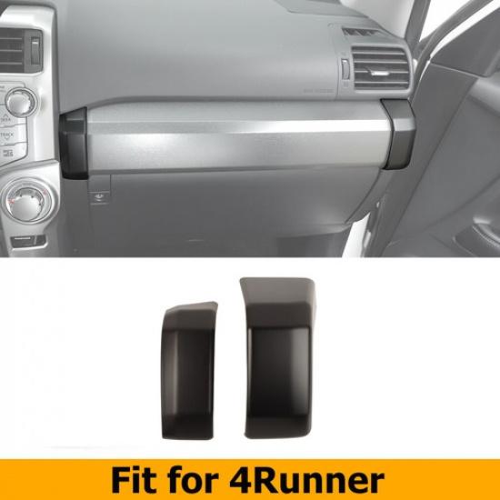 Matte Black Passenger Side Dash Panel Accessories Cover Trims for 4Runner 2010+