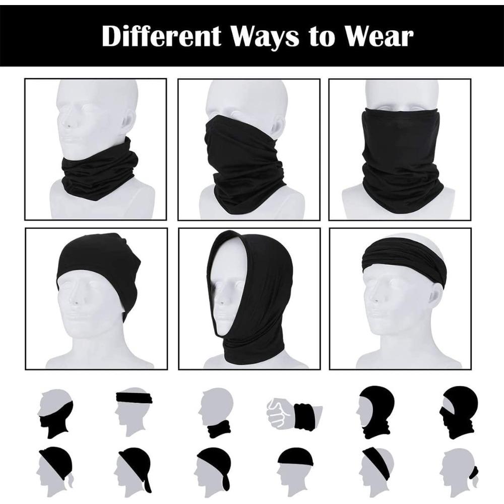 Neck Gaiter Cycling Bandana Half Face Mask Balaclava Ice Silk Headwear UV Protection Breathable Windproof