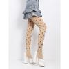 Vintage Dot Patterned Opaque Stockings Pantyhose for Women Japanese JK Girl Sexy Silky Footed Tights Thin Hosiery