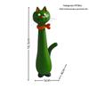 Cross-Border Creative Cat Flower Vase: Fun Eccentric Resin Ornament for Living Room Desktop.