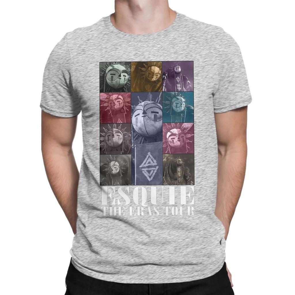 Men Women Print Esquie Eras Tour Clair Obscur Expedition 33 T Shirt Tee  Cotton Tshirts Clothing