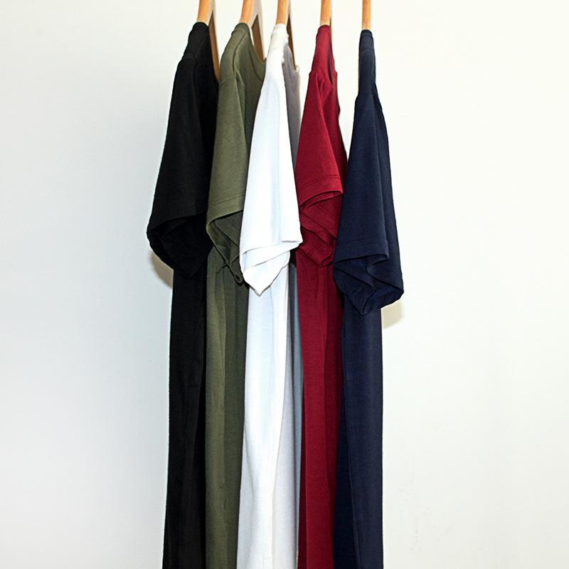 Mens Summer Stretchy T-Shirt Soft Breathable Short Sleeves Sleep T-shirts for Men Round Neck Casual Basic Tee Shirt Athletic Gym Workout Home T-shirts