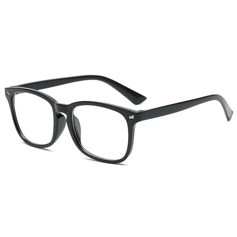 Portable Blue Light Blocking Reading Glasses Black Leopard Presbyopic Eyeglasses Men Women Anti Blue Ray Office Computer Goggles