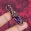 Tree of Life Star Amethyst Pendant Copper Wire Wrapped Pendant Gemstone Copper Jewelry Handmade Pendant Gifts for Him Wire Wrapped Jewelry
