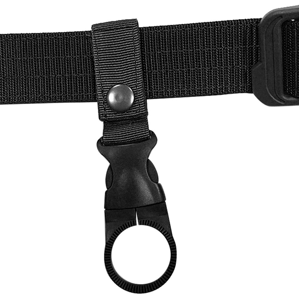 3PCS Nylon Outdoor Multifunction Portable Water Bottle Carabiner Waist Belt Hanging Buckle for