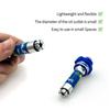 Grease Coupler Lock Clamp Type Grease Nozzle Hose Kit High-Pressure Grease Gun Coupling End Connector Lock on Tool Accessories