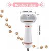 ABS Pet Grooming Dryer 3-speed Adjustable Detachable Nozzle Dog Cat Hair Removal Comb Massage Spray Brush Pet Hair Dryer