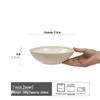 Japanese Retro Ceramic Open Bowl – Glossy Vegetable, Salad & Soup Bowl, Simple Large Tableware