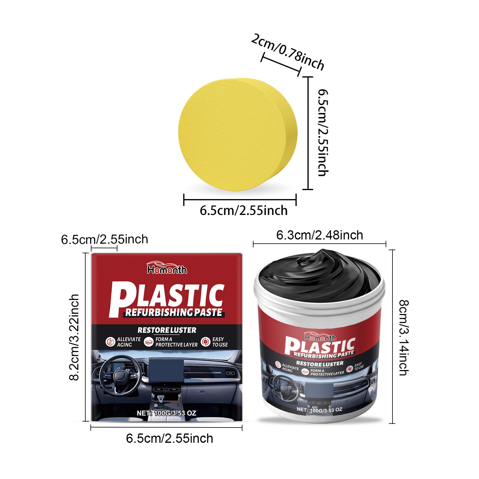 

Car Universal Leather and Plastic Repair Polishing Wax Car Interior Maintenance Refurbishment Car Plastic Care Repair Agent Set