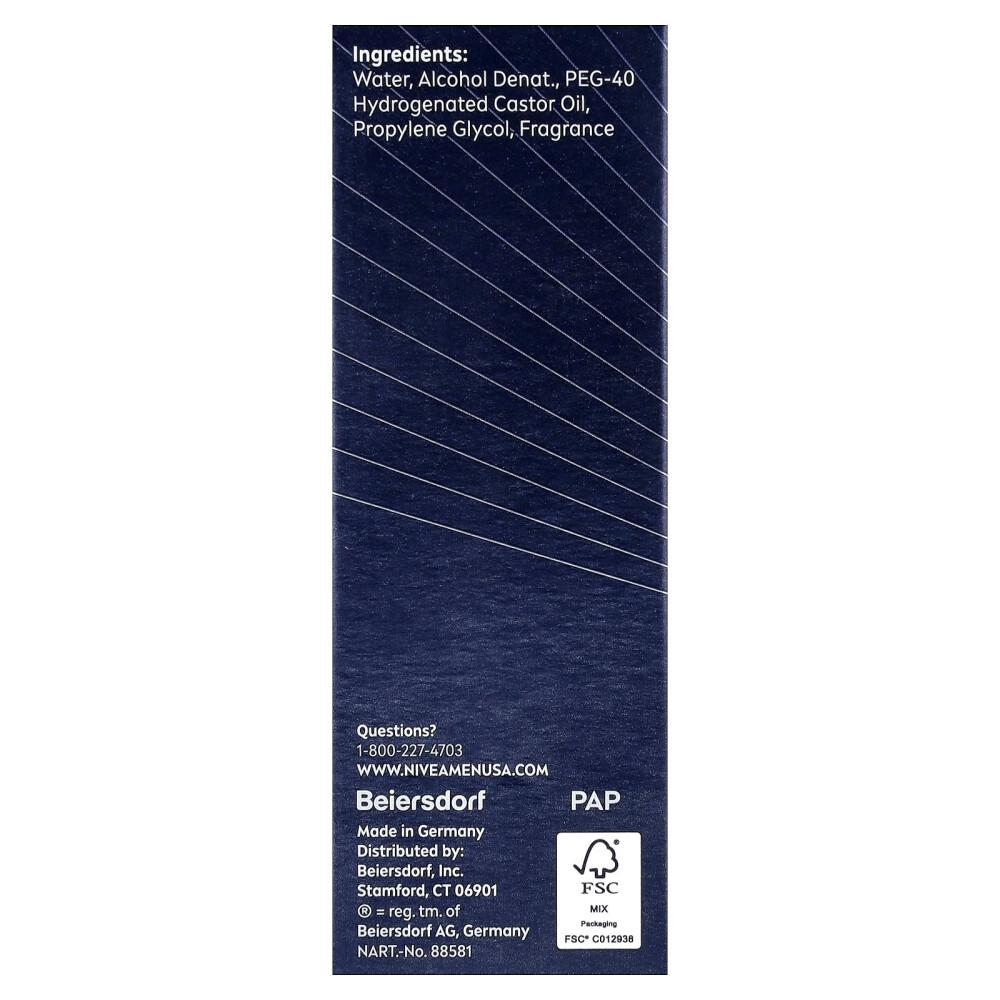 Nivea Men's Refreshing & Hydrating After Shave Vanilla & Bourbon 100ml