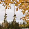 Retro Metal Wind Chime Loud Christmas Bell String Bells Crafts Iron Cow Bells  Christmas