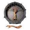 Handmade Shaman Drum Tree-of-Life Siberian Drum With Drum Stick Sound Healing Adult Drum Reflection And Meditation Home Decor