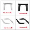 Carbon Fiber Interior Control Gearshift Panel Decoration Stickers Modification Supplies For Honda Civic 10th 2017 2018