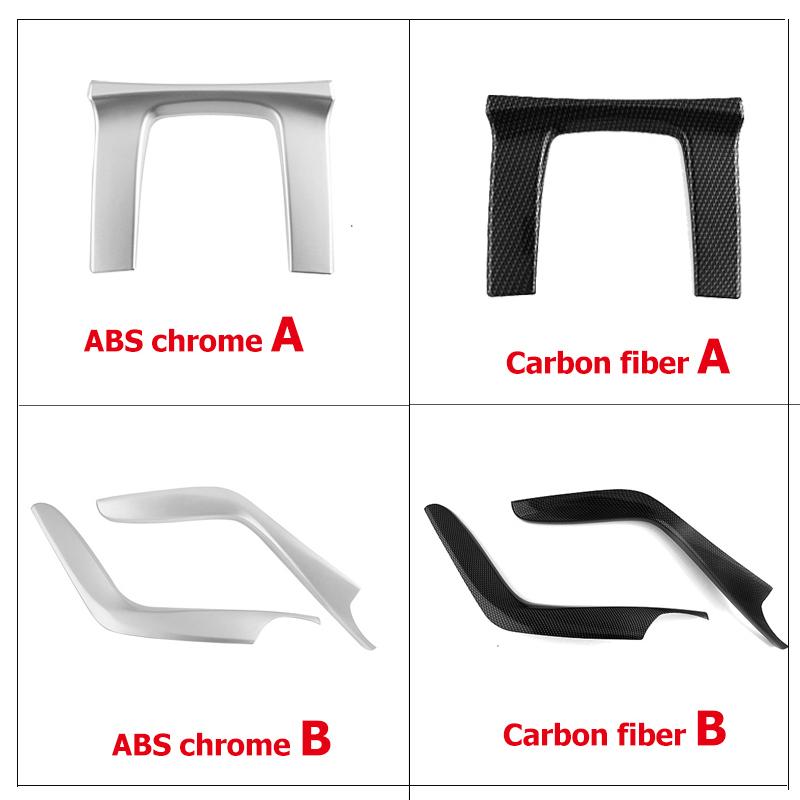 Carbon Fiber Interior Control Gearshift Panel Decoration Stickers Modification Supplies For Honda Civic 10th 2017 2018