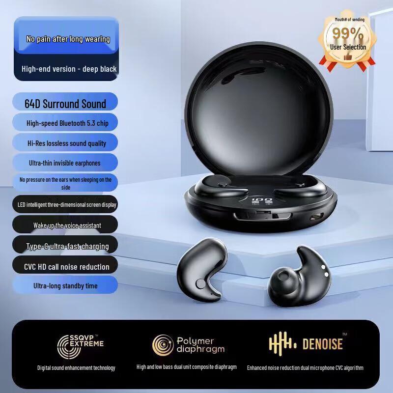 SR Y39 Mini Bluetooth Sleep Earbuds