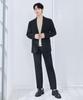 MINDBRIDGE [Cool] Tapered Two-Tone Elastic Waist Pants - 2 Colors Mypt3102