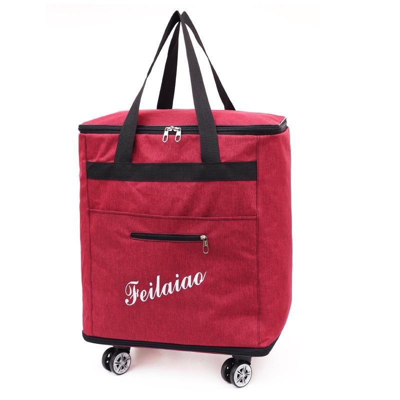 Waterproof Wheeled Travel Backpack: Durable, Lightweight, and Spacious Hand Luggage.