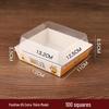 AVADEN Multipurpose Dessert & Snack Takeaway Boxes