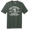 Baltimore Colts AAFC 1947 Football TRI-BLEND Tee Shirt - Ravens, Orioles