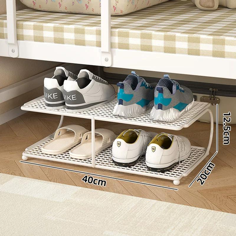 

1pc Shoe Rack Under-Bed Shoe Organizer for Dorm Rooms Space-Saving Multi-Layer Shoe Cabinet for College Dormitories