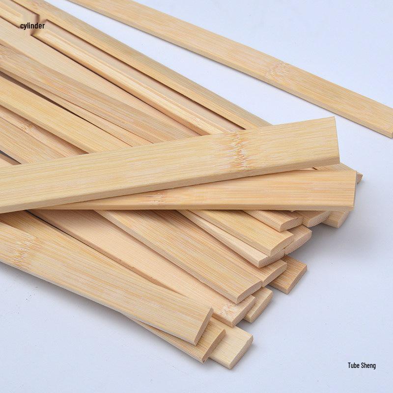 Bamboo Slats and Ruler: Craft Materials for DIY and Carving