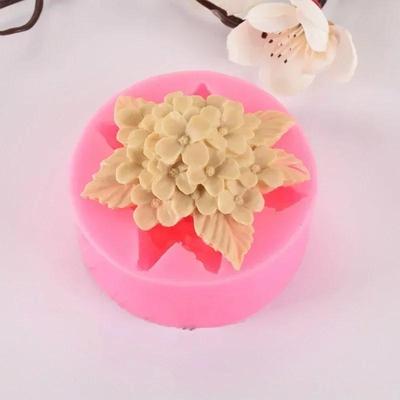 3D Fliederrose Lilie Kreative Form Fondant Silikonform Gips Kuchen Dekor DIY Schokolade Backwerkzeuge Seifenformen Zubehör