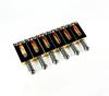 1 set of steel saddles GOTOH S21 / electric guitar bridge saddle 10.5 MM, chrome, silver, gold, MADE IN JAPAN
